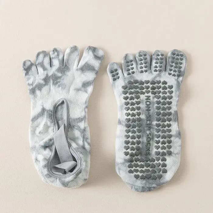 Chaussettes antidérapantes de Yoga pour femmes