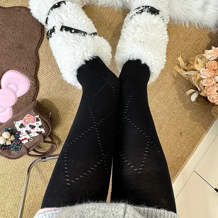 2025 automne hiver collants de base femmes 100D taille haute élastique mince Opaque bas