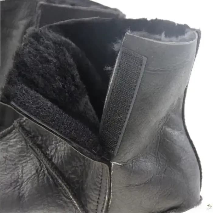 Chaussettes chaudes d'hiver en peau de mouton pour hommes et femmes, chaussettes de dimanche, vente
